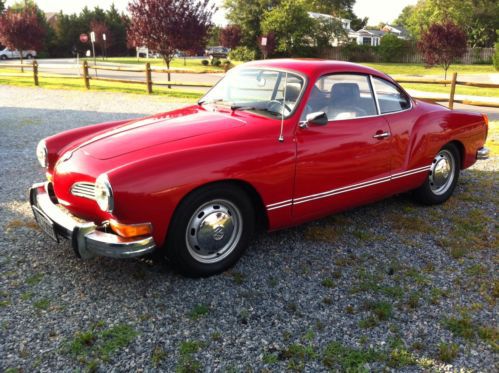 1973 volkswagen karmann ghia base 1.6l