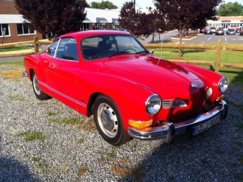 1973 Volkswagen Karmann Ghia Base 1.6L, image 2