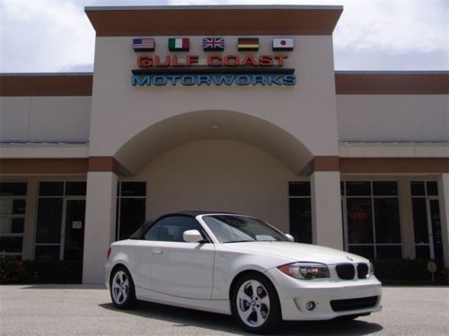 2012 bmw 128i sport package &amp; premium package 2 automatic 2-door convertible