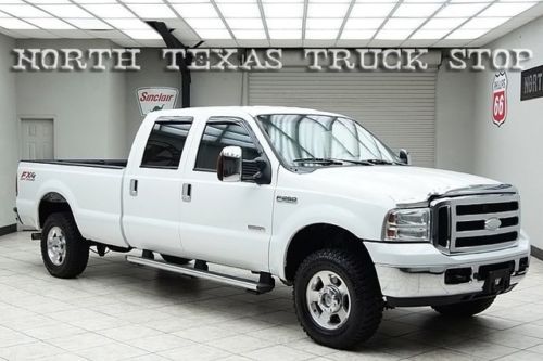 2006 ford f250 diesel 4x4 lariat long bed heated leather