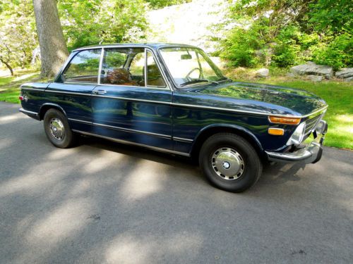 Fantastic driver - needs nothing bmw 2002 - 4 speed - classic blue with black