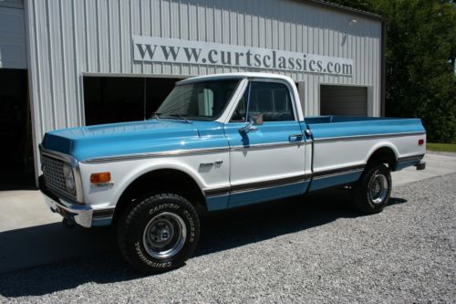 1972 chevrolet k10 custom deluxe