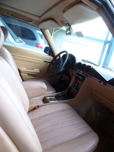 1980 mercedes-benz 450slc base coupe 2-door 4.5l brown