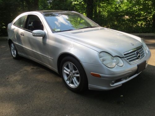 2002 mercedes benz c230 coupe kompressor panoramic roof automatic free carfax
