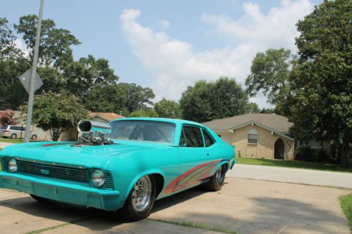 1972 pro street chevrolet nova  show car