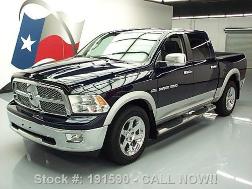 2012 dodge ram laramie crew hemi 4x4 sunroof nav 13k mi texas direct auto