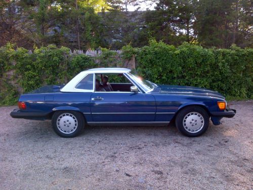 1986 mercedes-benz 560sl 107 series