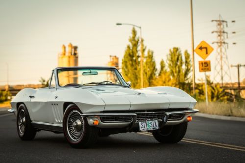 1966 Chevrolet Corvette Stingray Roadster 327/300 4 Speed Hard Top Classic, image 6