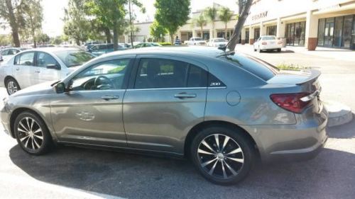 Chrysler 200 s 2012 sport v6 no reserve loaded leather navi ac power all boss