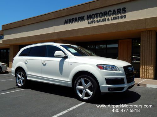 2009 audi q7 tdi 3.0l, premium plus, navigation, diesel, s-line package,