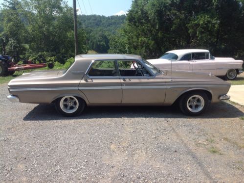 1963 plymouth fury base 5.2l