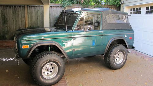 1975 ford bronco 4x4 4wd-ground up restoration