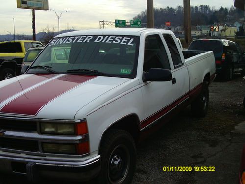 1997 chevrolet c2500 silverado extended cab pickup 2-door 6.5l