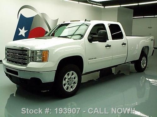 2012 gmc sierra 3500 hd crew cab 4x4 gooseneck 13k mi texas direct auto