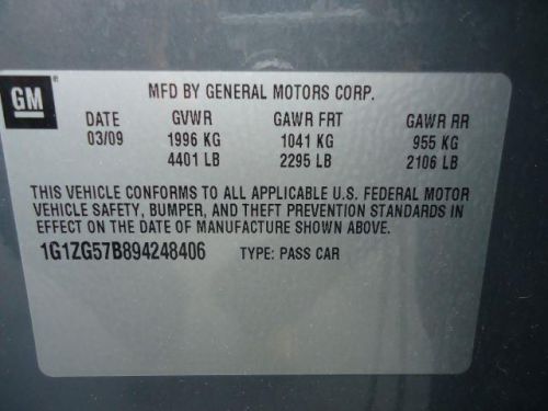 2009 Chevrolet Malibu LS, US $9,950.00, image 12