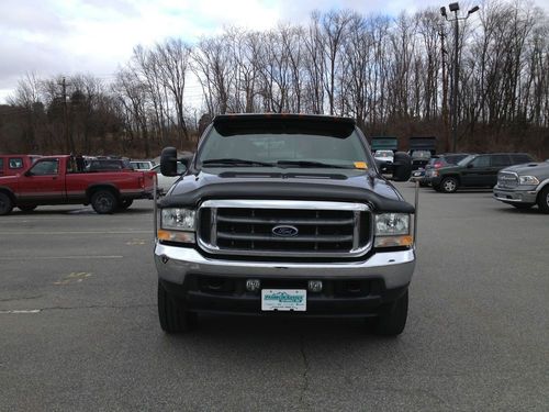 2002 ford f-250 super duty xlt crew cab pickup 4-door 7.3l powerstroke!