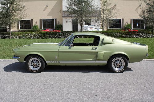 1967 shelby gt500 mustang fastback "rotisserie restoration"