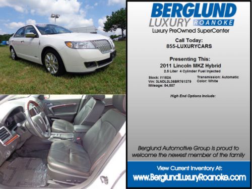 2011 lincoln mkz hybrid base