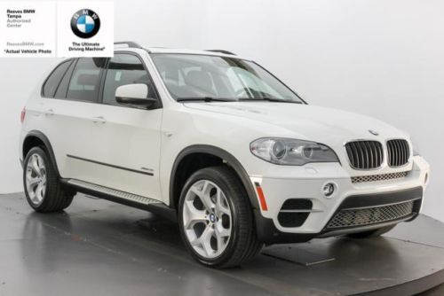 2013 bmw x5 certified suv 3.0l sunroof aw  8-speed a/t