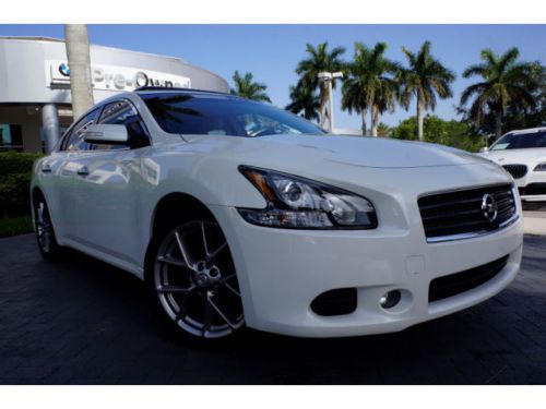2011 nissan maxima 3.5 sv sport package 1 owner clean carfax florida car