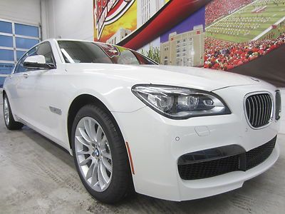 Great lease/buy! 13 bmw 740lxi m sport lighting leather navigation 4x4 loaded