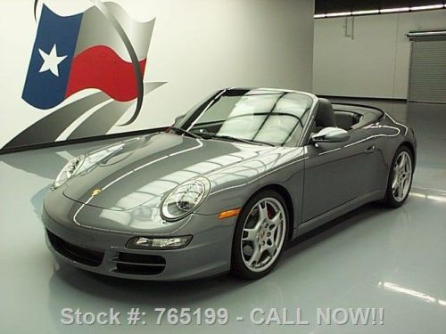 2006 porsche 911 carrera s cabriolet soft top auto 54k texas direct auto