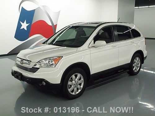 2009 honda cr-v ex-l heated leather sunroof only 46k mi texas direct auto