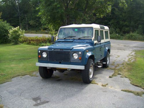 Land rover county 110 (defender) 1980, galvinized chassis upgrade