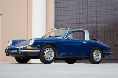 1968 porsche 912 soft window targa - coa, matching-numbers, 38 year ownership!