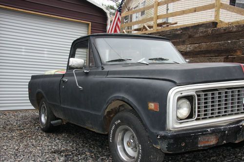 1972 chevy truck short bed fleetside