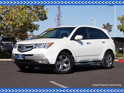 2008 acura mdx sport: exceptionally clean, offered by mercedes-benz dealership