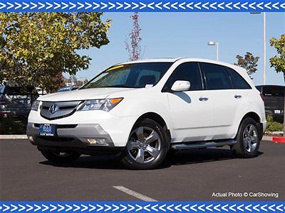 2008 acura mdx sport: exceptionally clean, offered by mercedes-benz dealership