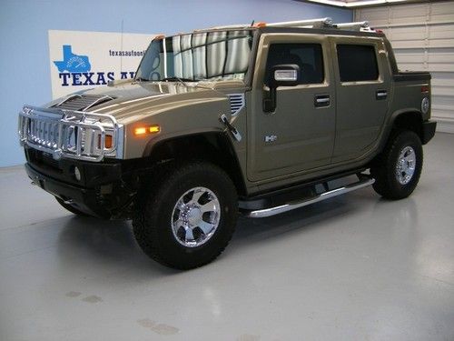 We finance!!  2006 hummer h2 sut 4x4 auto roof heated seats tow chrome rims bose