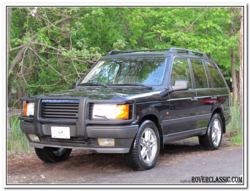 2000 land rover range rover se ... 68,291 original miles ... florida car