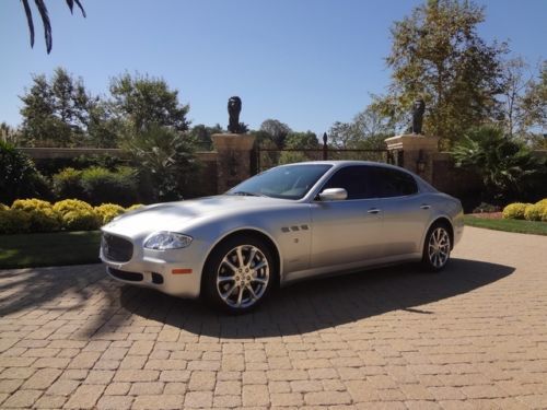 2008 maserati quattroporte executive gt* 1 owner* heated/cooled seats* pristine