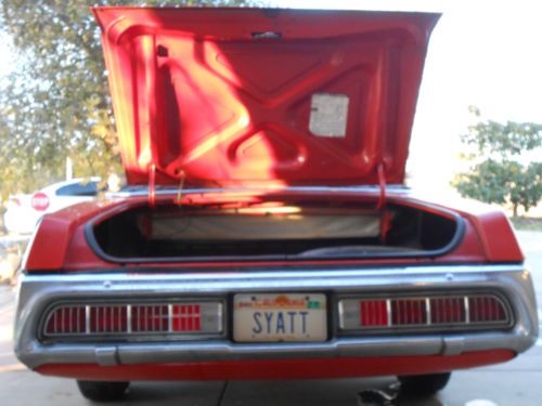 1973 Convertible Cougar, red,, image 19