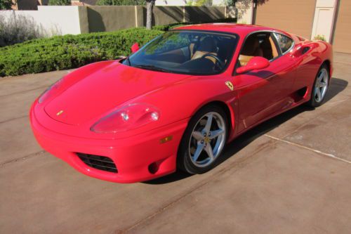 2000 Ferrari 360 Modena Coupe 2-Door 3.6L, image 1