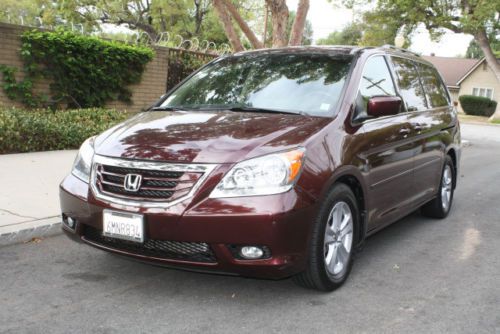 2010 Honda Odyssey Touring Mini Pass. Van, One Owner, Calif. Car. Navi, DVD, image 2