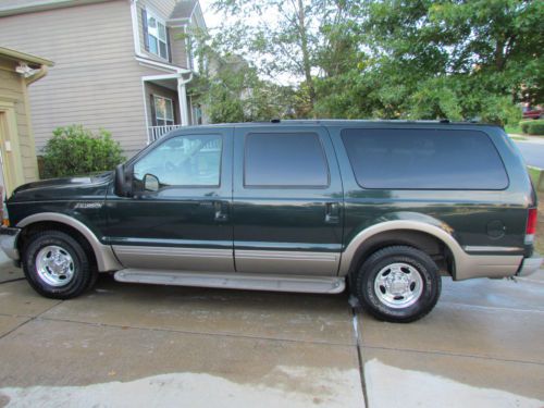 2002 ford excursion limited 7.3 powerstroke diesel 2wd great condition loaded