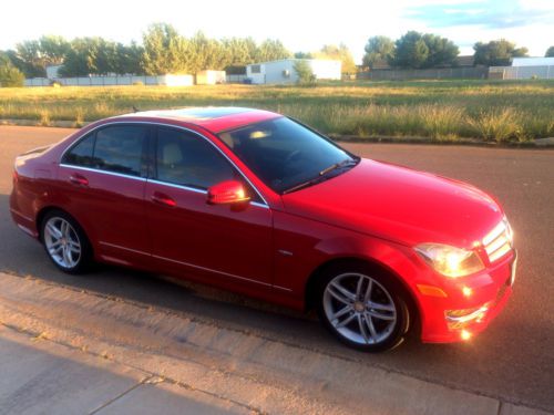 2012 mercedes-benz c250 sport sedan 4-door 1.8l