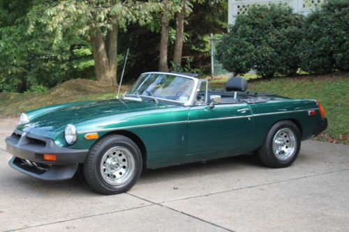 1977 mg mgb roadster