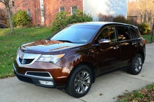 2010 acura mdx w advance &amp; entertainment