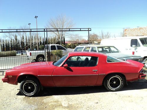 1977 chevrolet camaro z-28 4 spd. clone