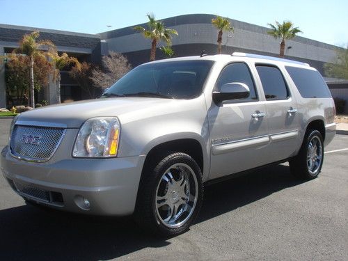 2007 gmc yukon xl denali awd on 22inch wheels like new