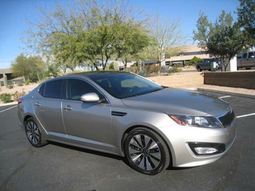 2011 kia optima sx t-gdi ! heated / cooled seats ! dual roofs ! warranty ! wow !