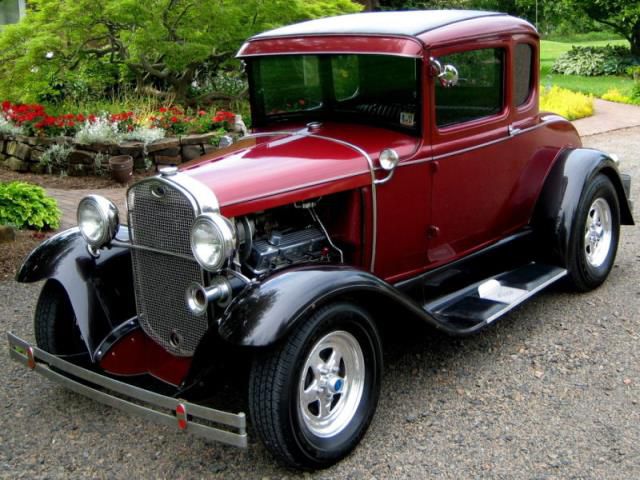 Ford: model a 5 window coupe