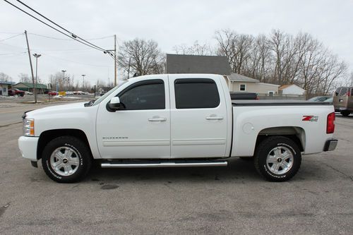 2010 chevrolet silverado 1500 crew cab ltz 4x4 z71 leather warranty