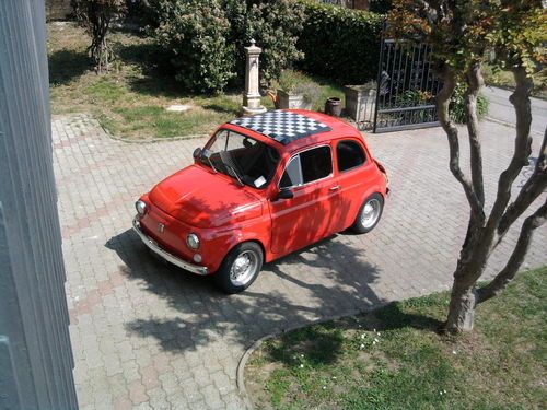 Classic car,fiat 500 l year 1970,nice restored,run very well,best italian icon!!