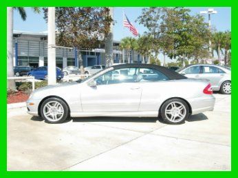 Stunning florida 2004 mercedes-benz clk55 amg convertible