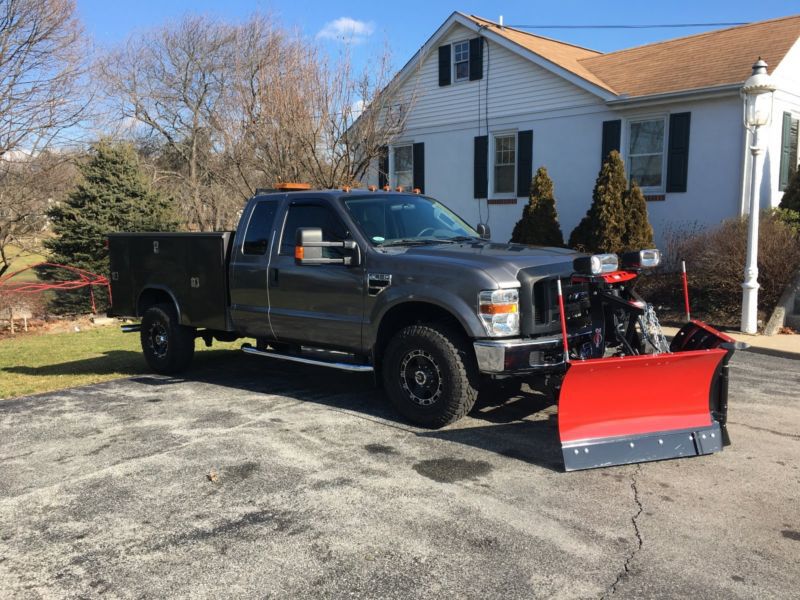 2009 ford f-350 xl reading service body